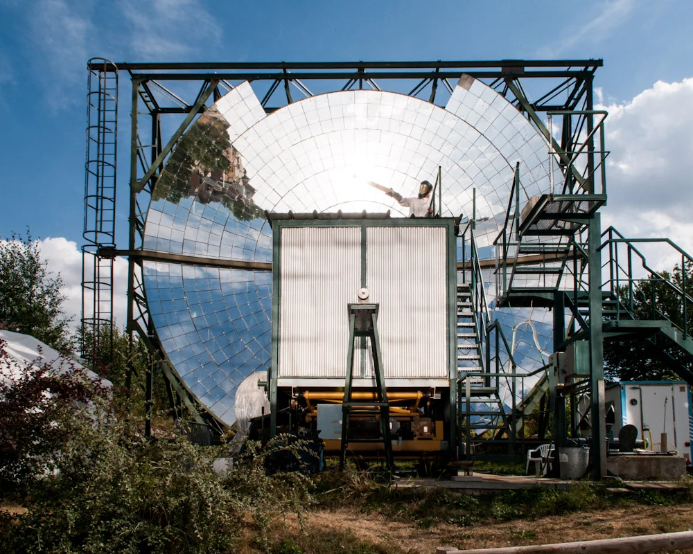 The Mont-Louis Solar Furnace, France