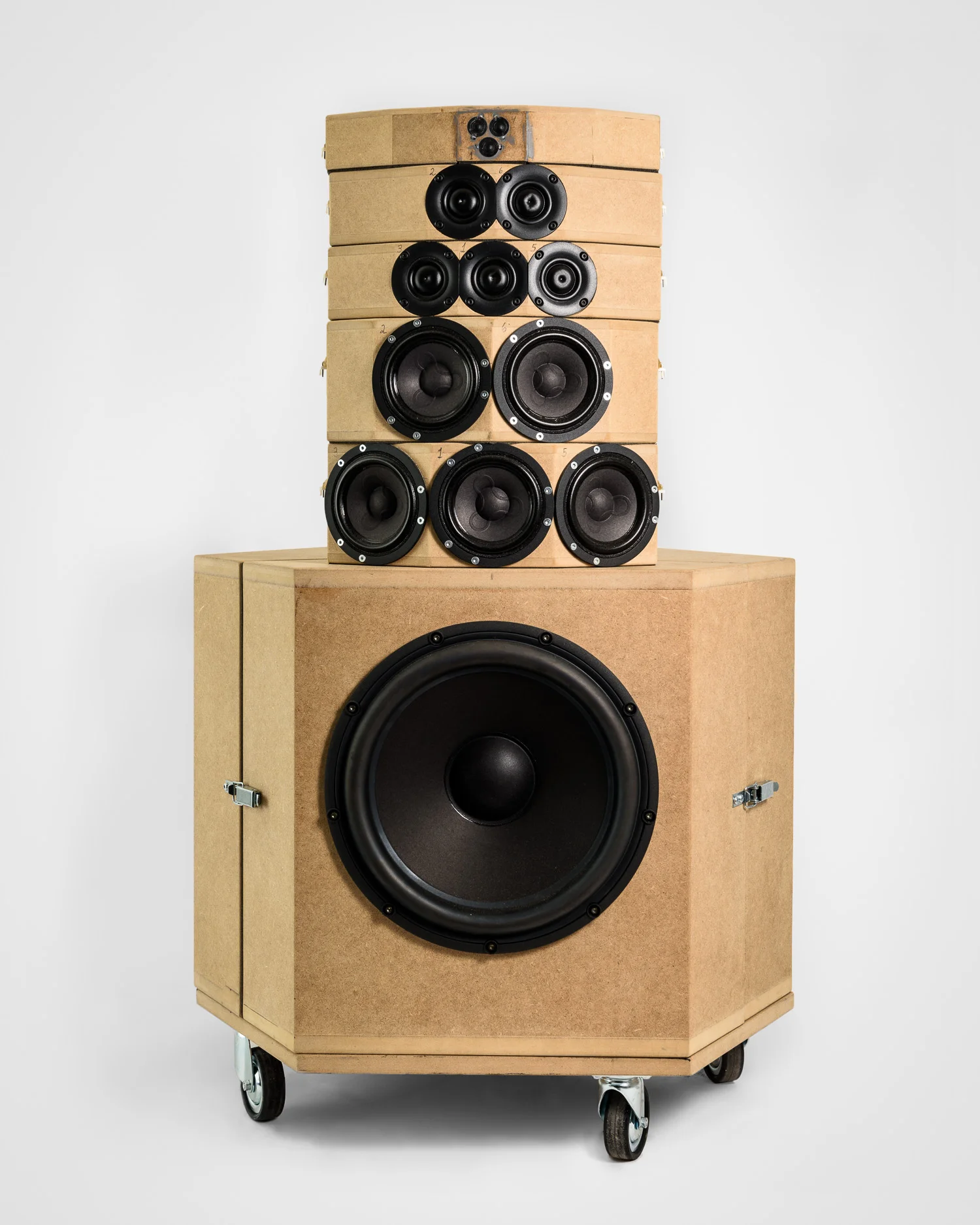Acousitc prototype of Bang & Olufsen BeoLab 90 loudspeaker