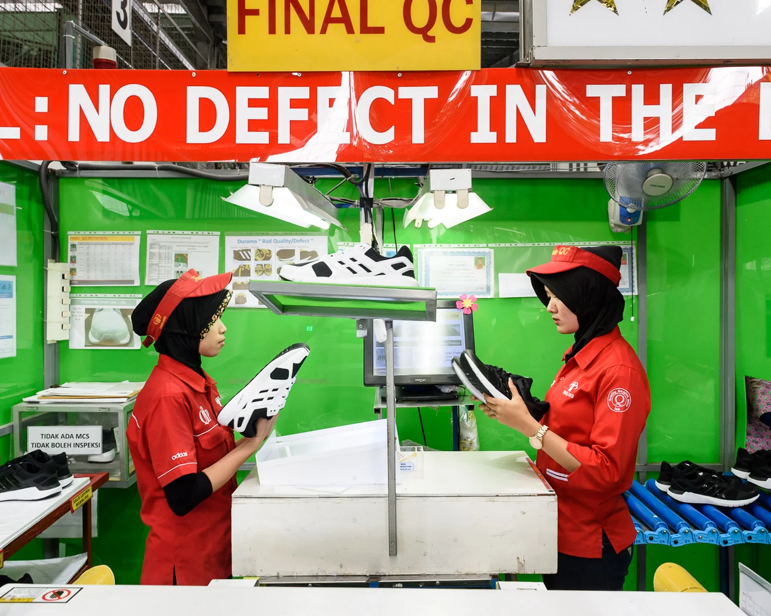 Adidas Testing Factory Inside adidas — Alastair Philip Wiper