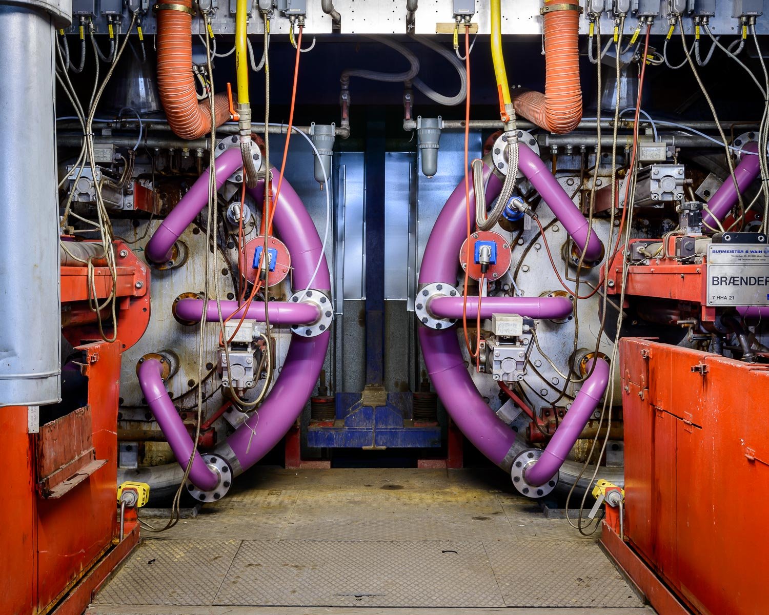 Gas Burners at H.C. Ørsted Power station, Denmark, 2013