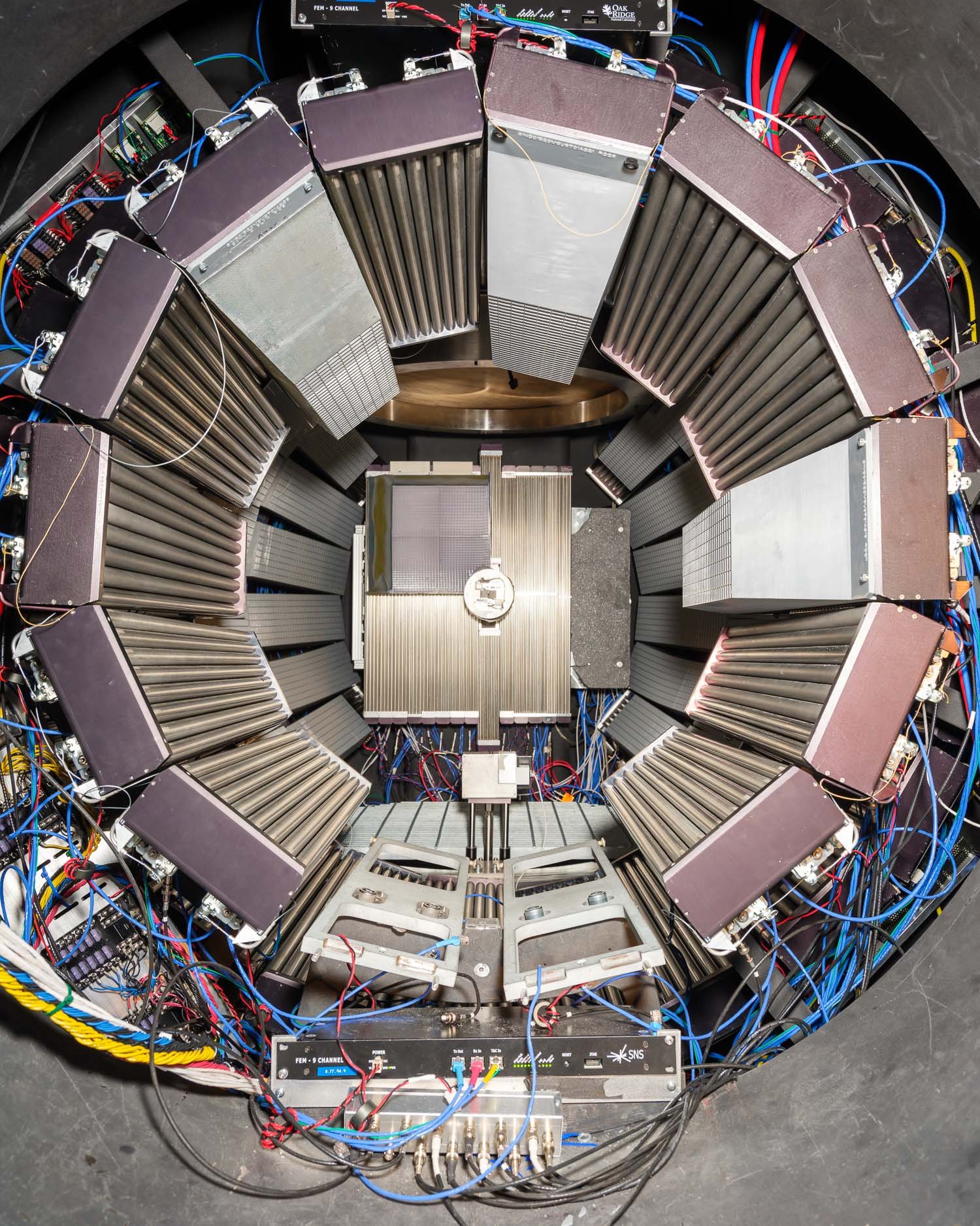  Detector at the Spallation Neutron Source particle accelerator 