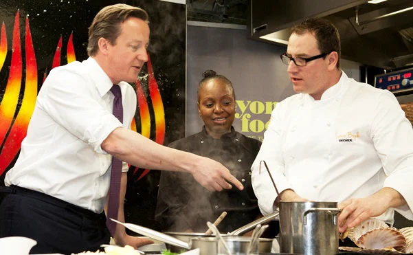 - Simon Boyle with former Prime Minister, David Cameron