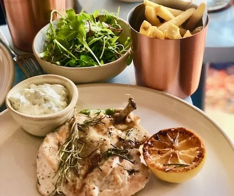 - A delicious chicken dish from The Conduit
