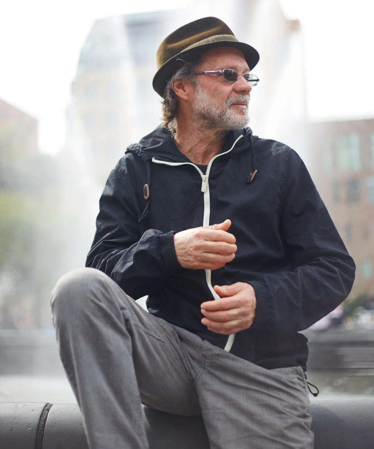 Oscar Naters at Washington Square Park, New York City. Photo by Gonzalo Miñano | ©LatinLover