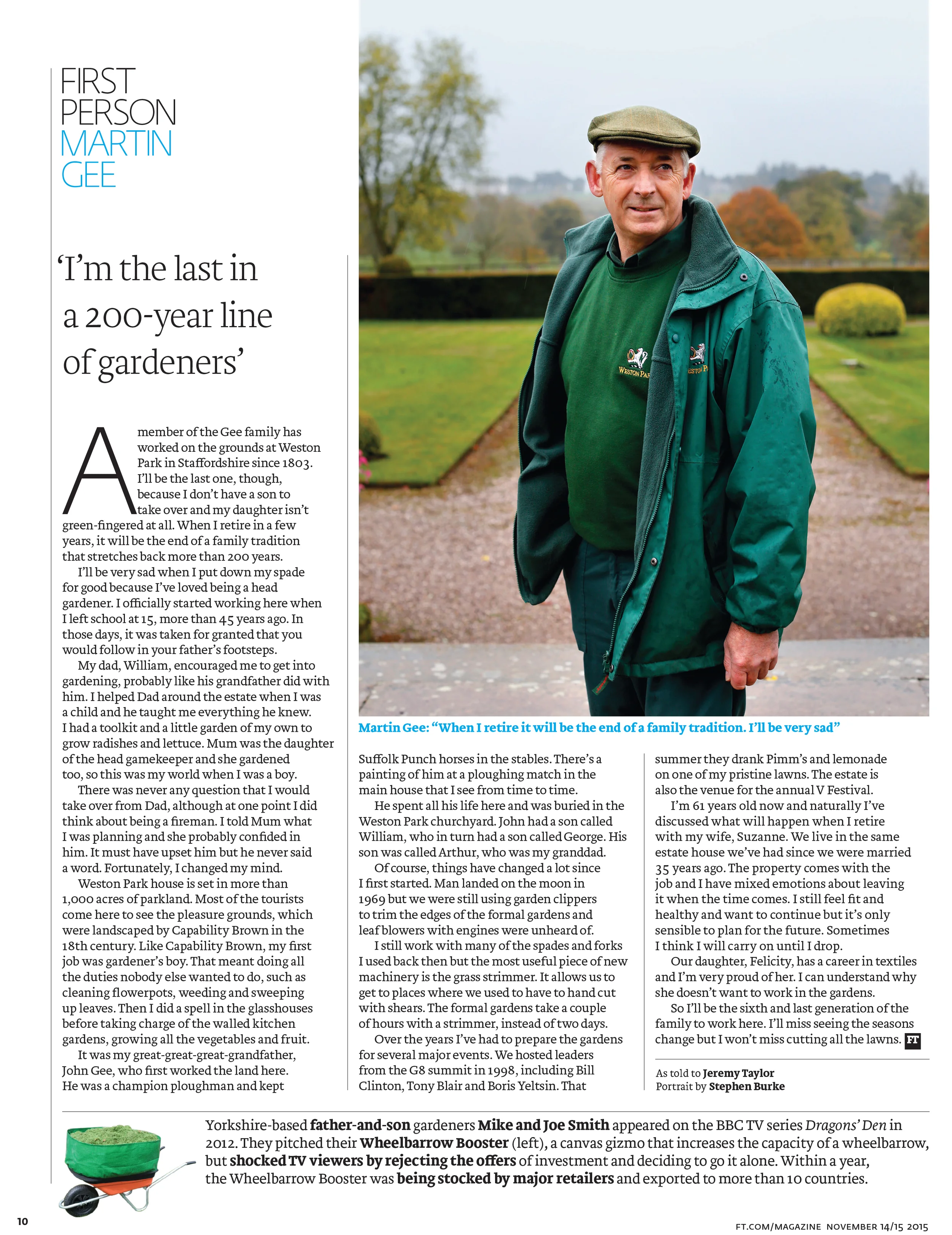 FT Weekend Magazine