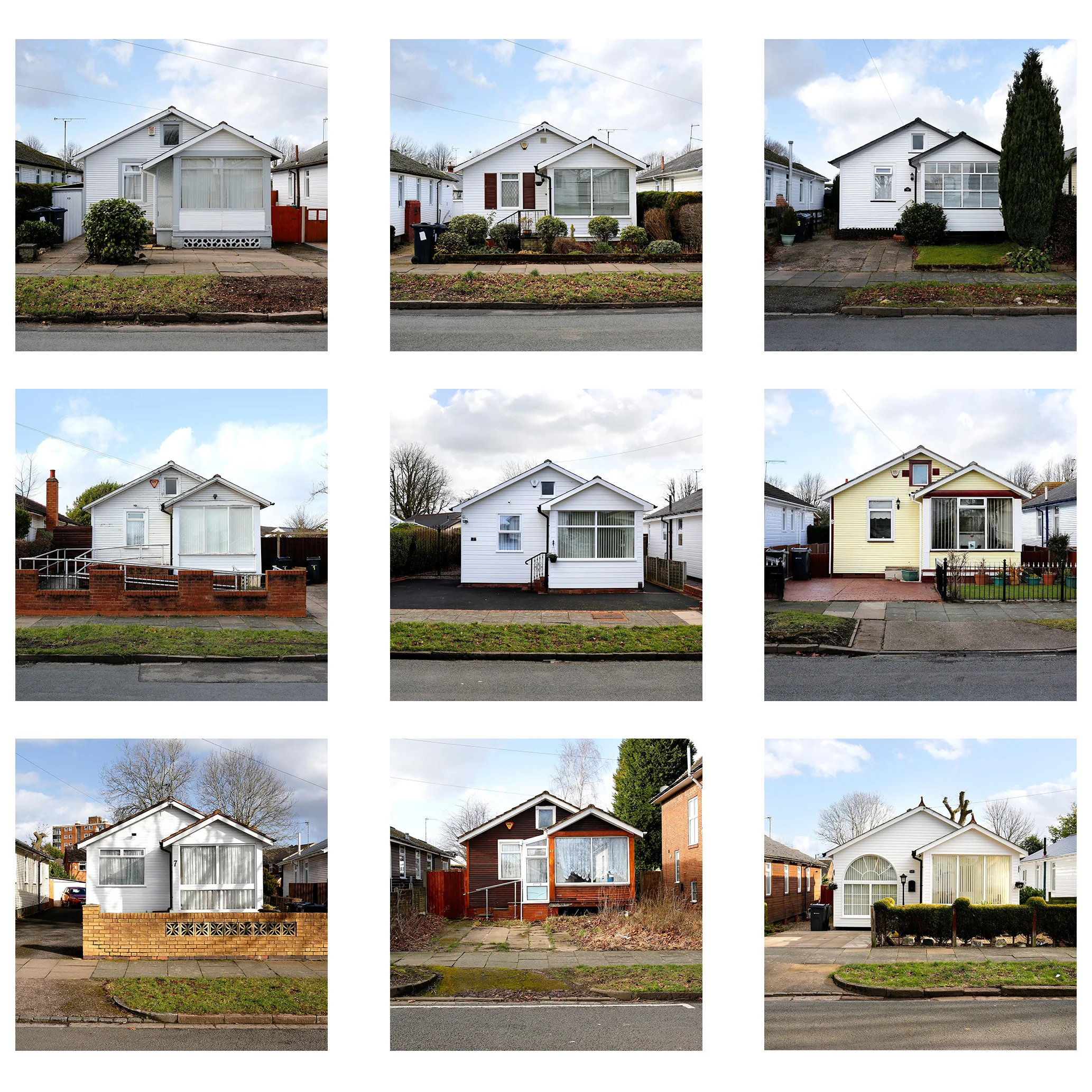 Austin Village The Austin Village is a unique residential community in Birmingham, UK, consisting of 200 prefabricated American-made cedarwood bungalows. Built in 1917 to house the rapidly expanding workforce of the Austin Motor Co. of Longbridge during The First World War. Commissioned by Ampersand Projects, funded by The Heritage Lottery Foundation