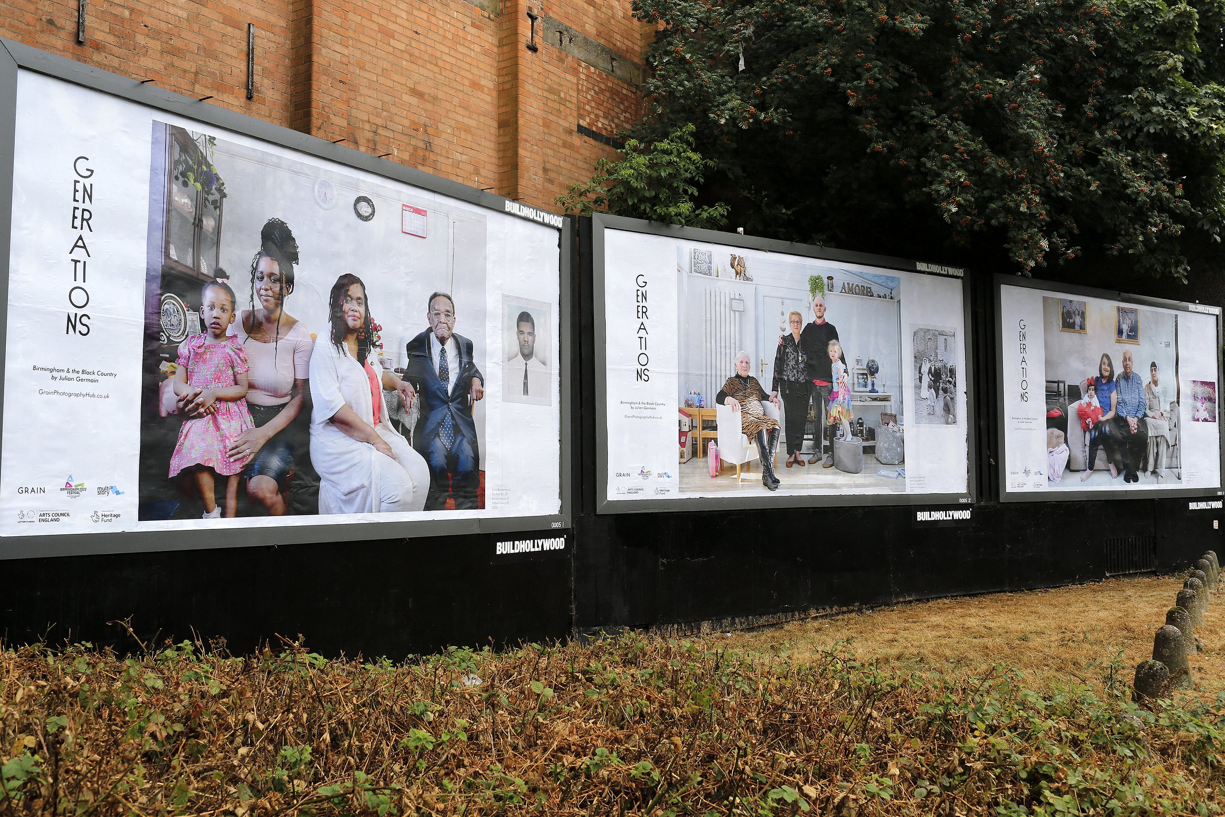  ‘GENERATIONS Birmingham &amp; The Black Country’, by Julian Germain, part of Birmingham 2022 Festival in partnership with Multistory. 2022 