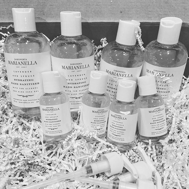 @marianellasoap coming in at the clutch. #handsanitizer