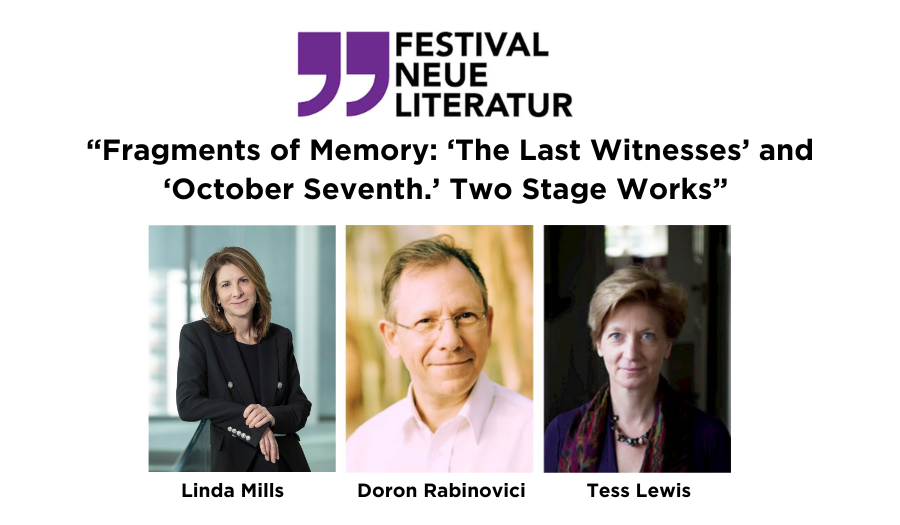 Fragments of Memory: 'The Last Witnesses' and 'October 7th'--Two Stage Works