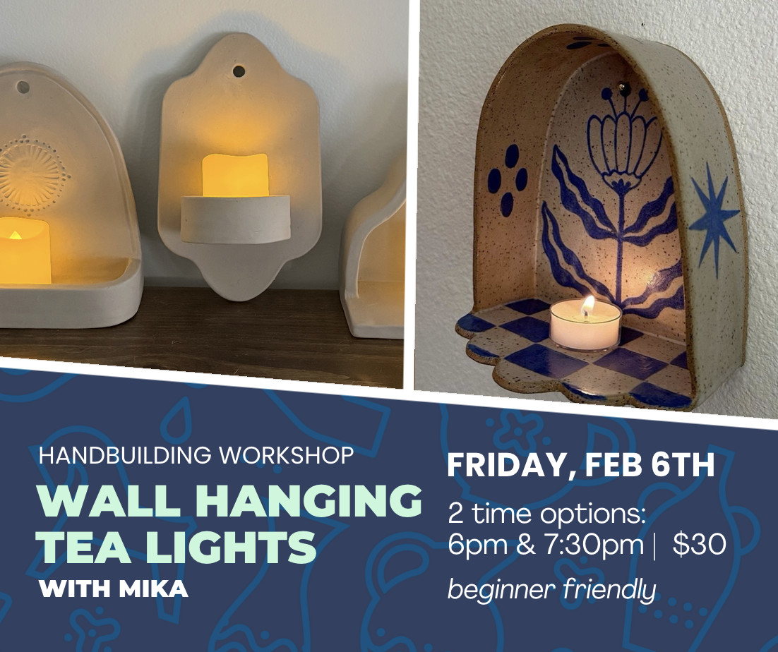 Wall Hanging Tea Lights with Mika