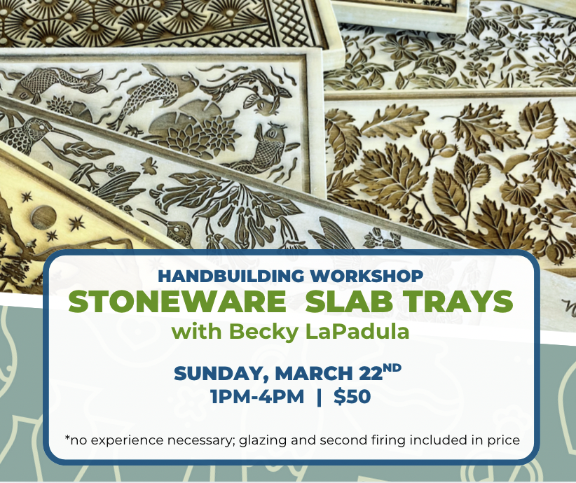 Slab Plank Tray with Becky LaPadula