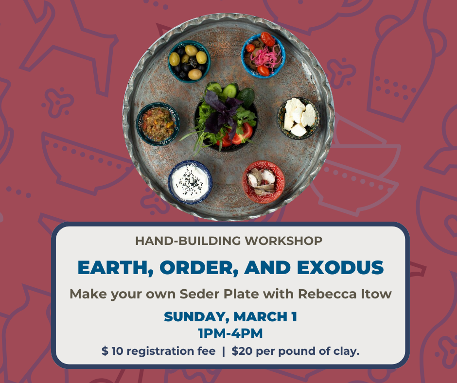Make your own Seder Plate with Rebecca Itow