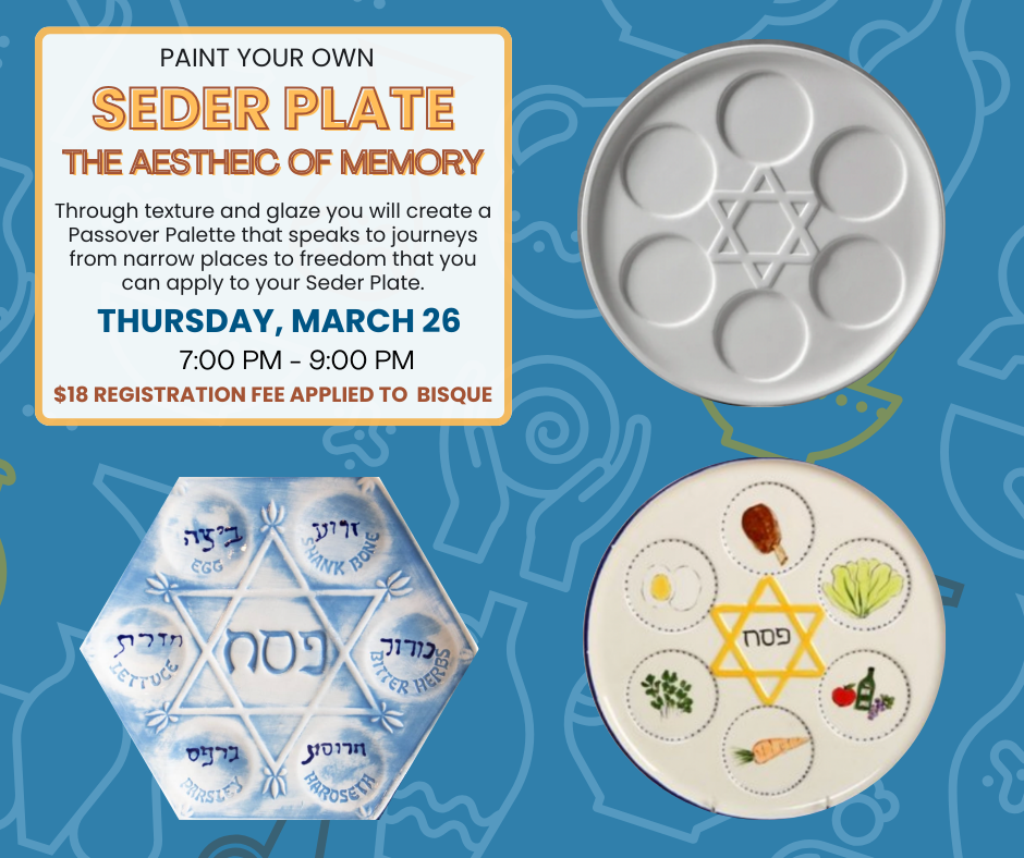 The Aesthetics of Memory: Paint a Seder Plate