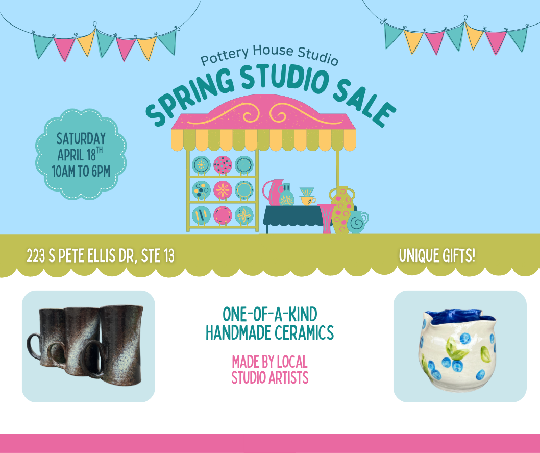 Pottery House Studio Artist Sale