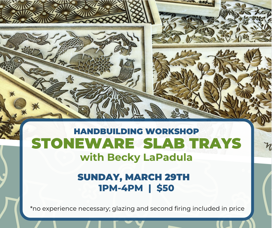 Stoneware Slab Trays with Becky LaPadula