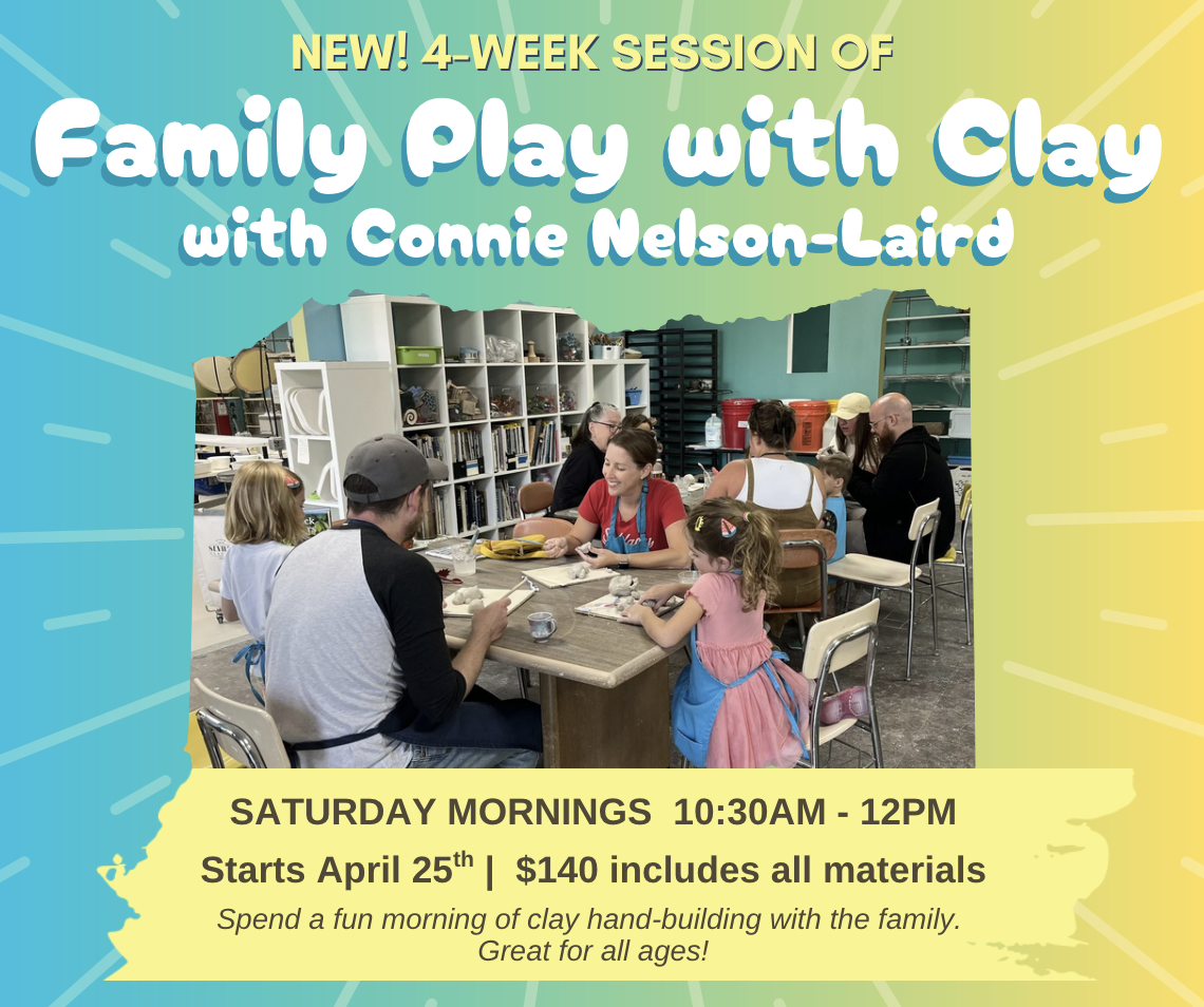 4-week Session of Family Play with Clay