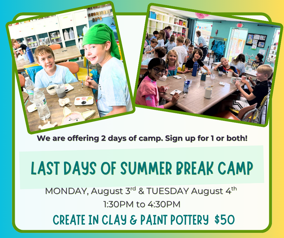Last Days of Summer Break Camp