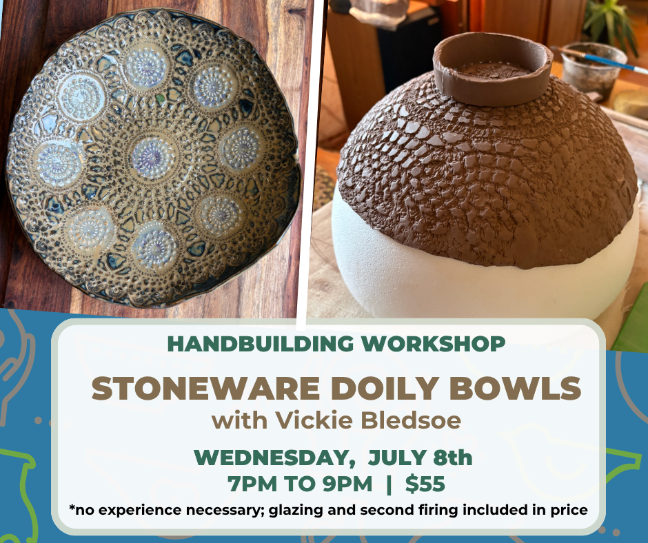 Stoneware Doily Bowls