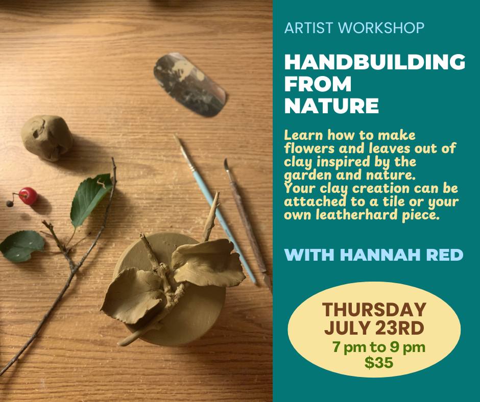 Hand-building from Nature
