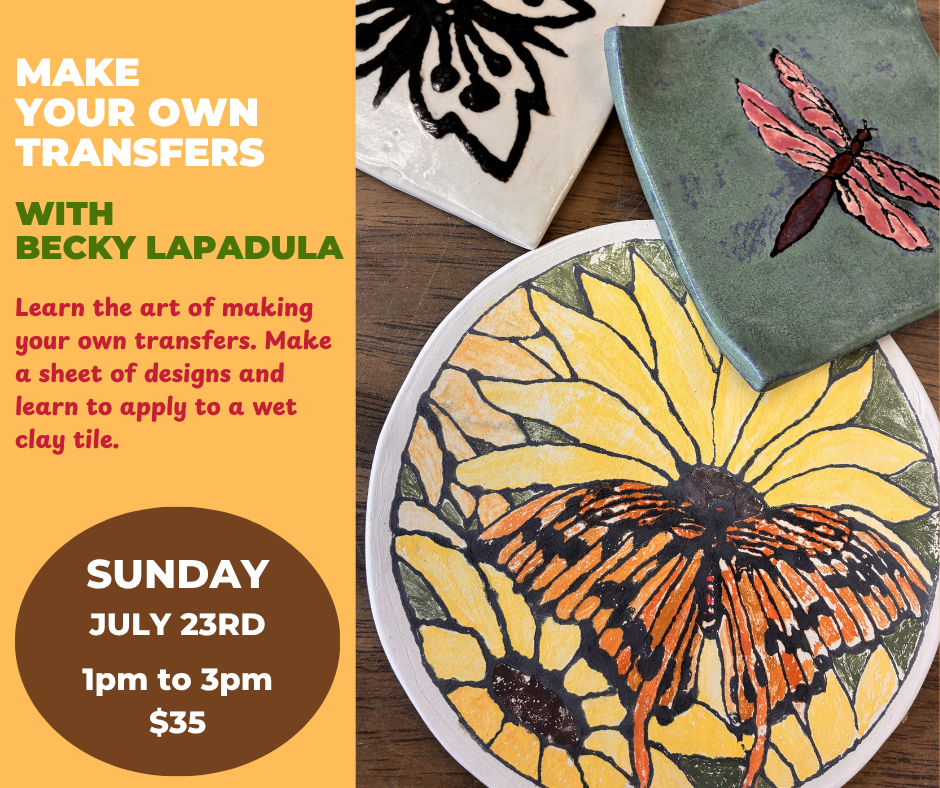 Make Your Own Glaze Transfer