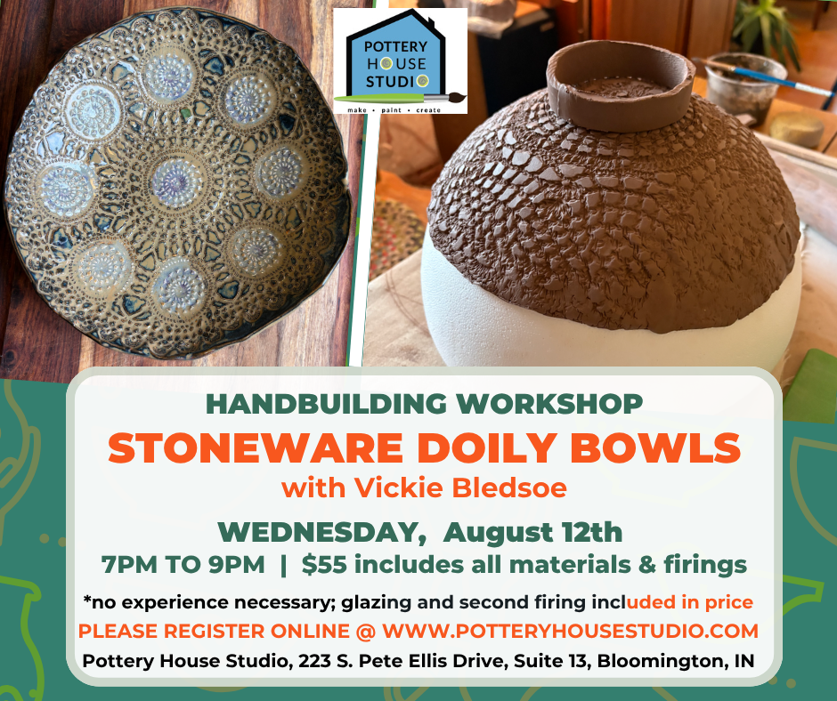 Stoneware Lace Doily workshop with Vickie Bledsoe 