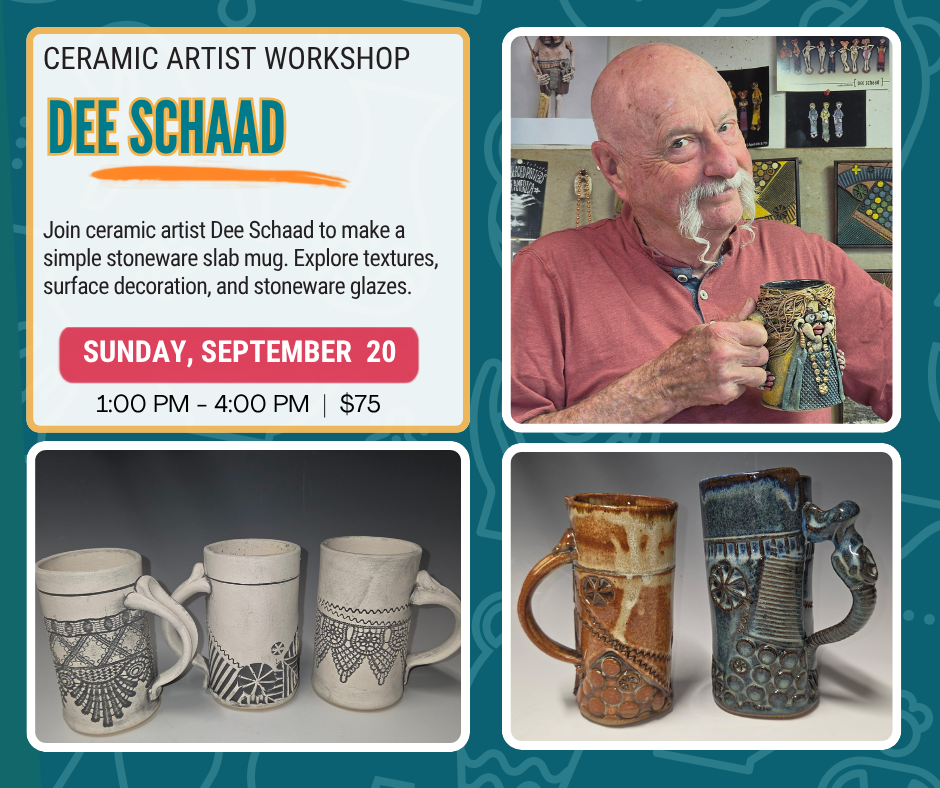 Stoneware Slab Mugs with Dee Schaad