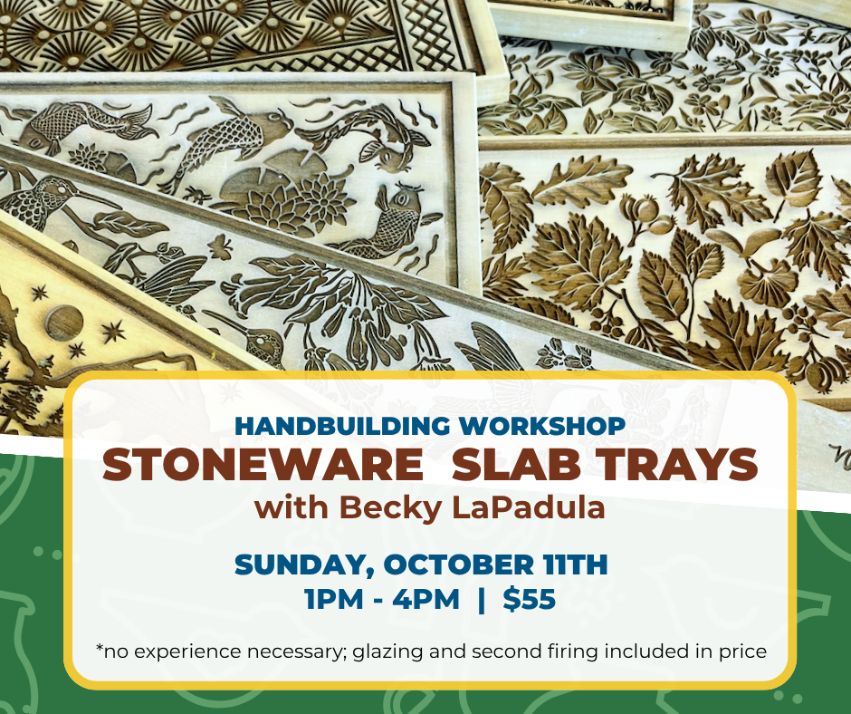 Stoneware Slab Tray