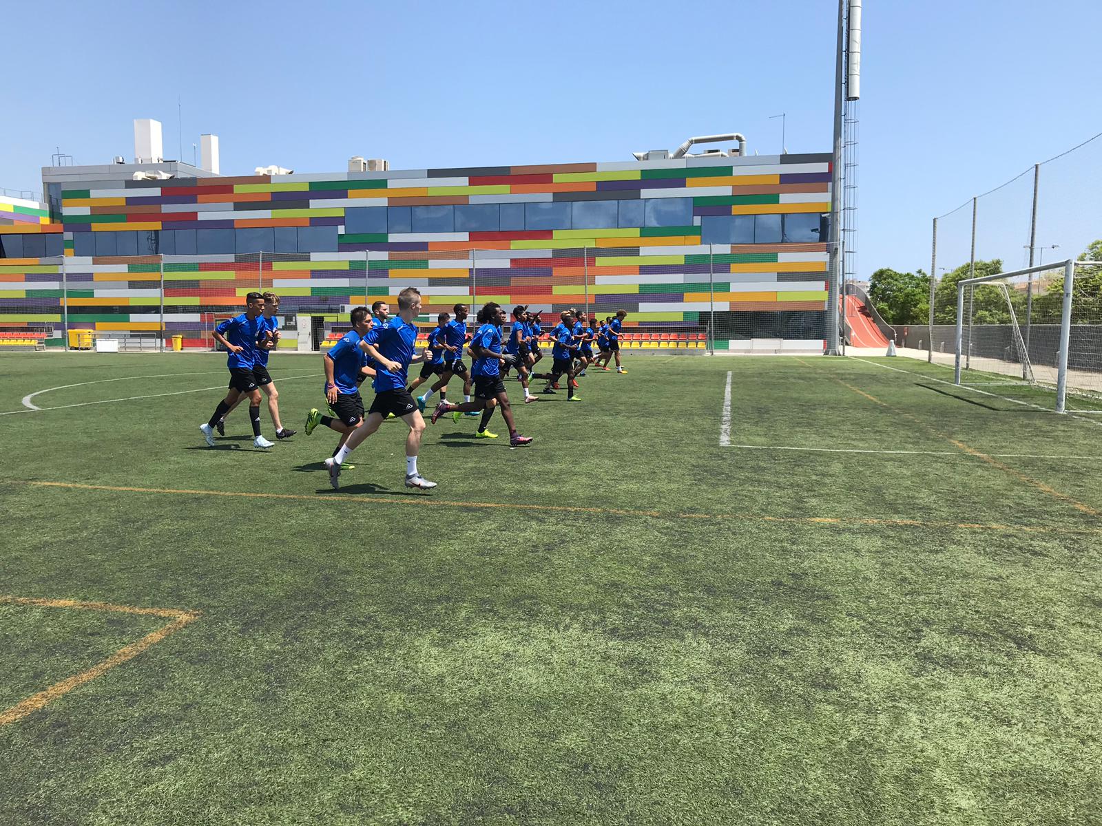 Fitness tests at our Spanish Soccer Academy