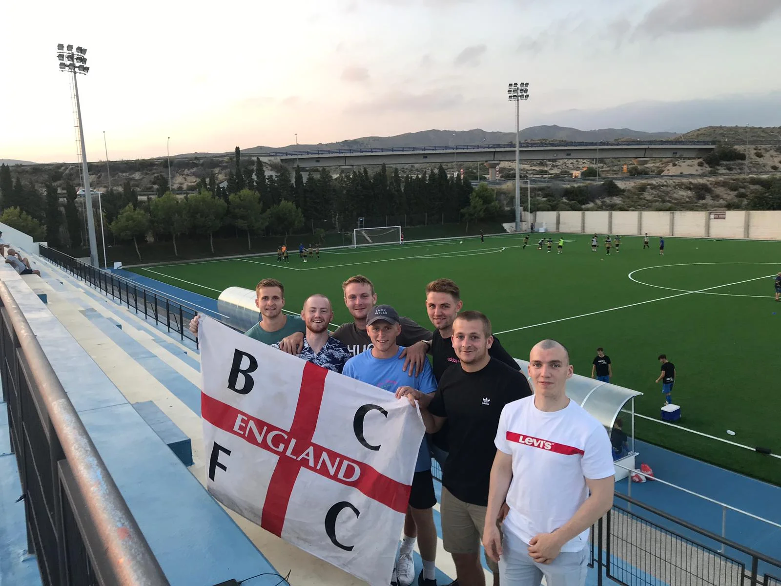 We had fans from England supporting Alicante City in pre-season action this week!