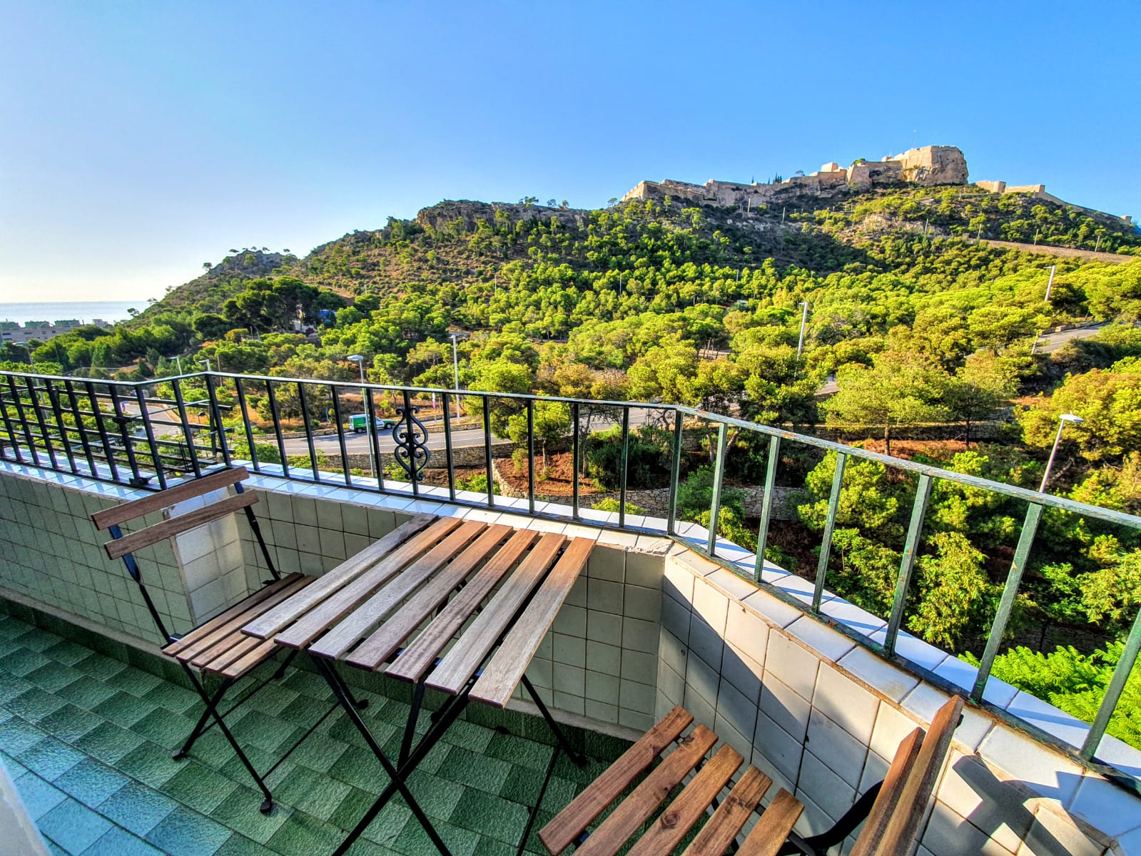 What a view from the balcony!