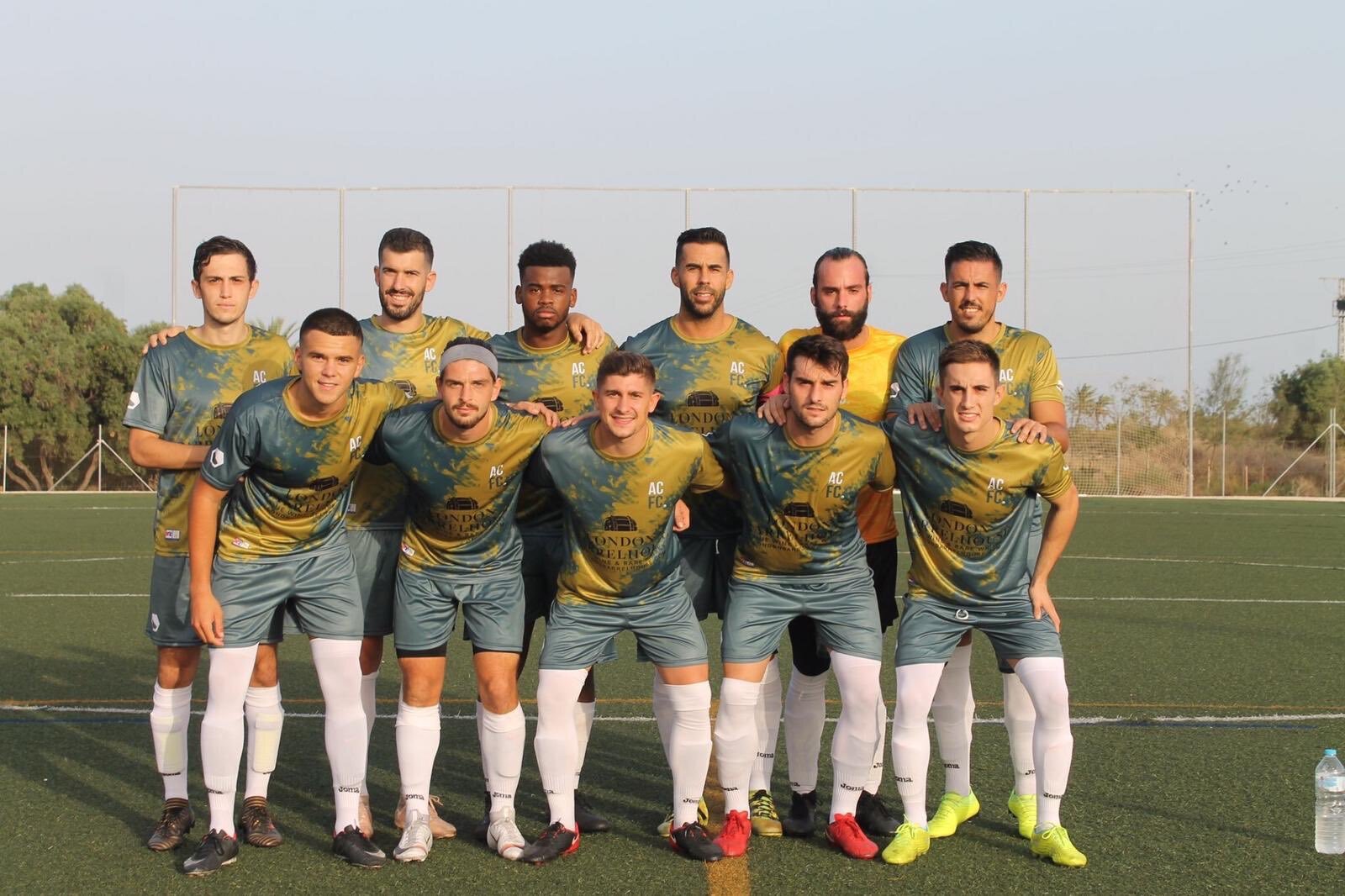 Our partner club Alicante City FC before their first game of the season