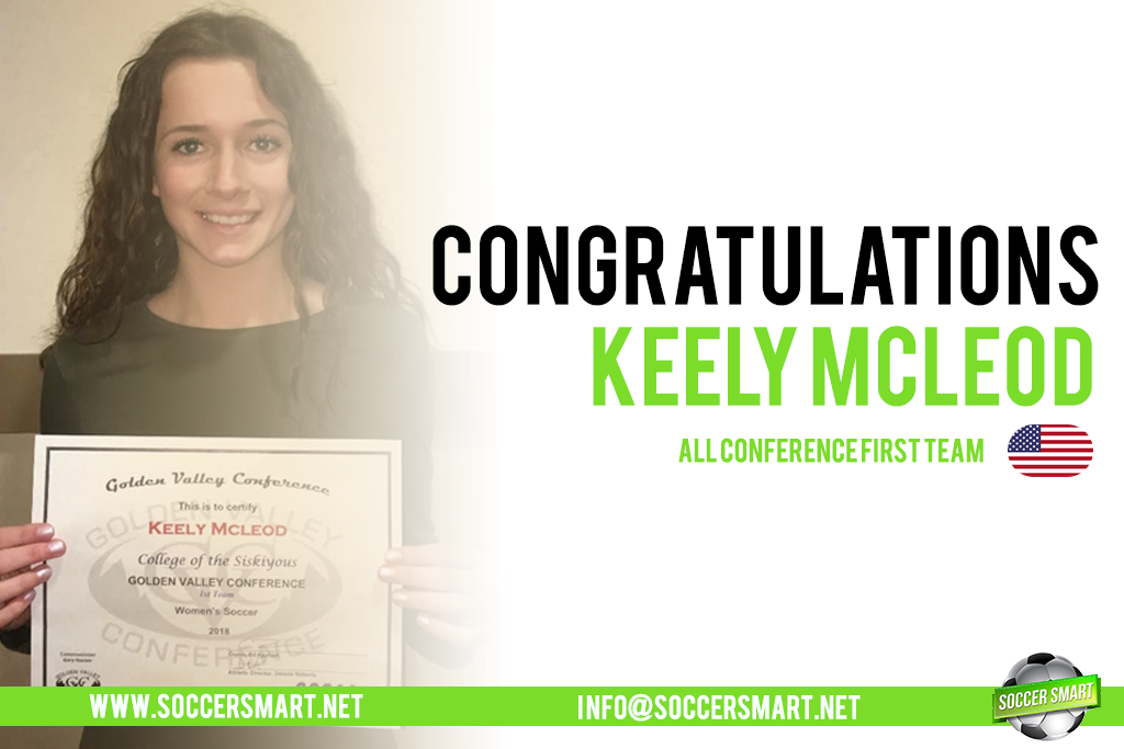 Keely made the All Conference First team!