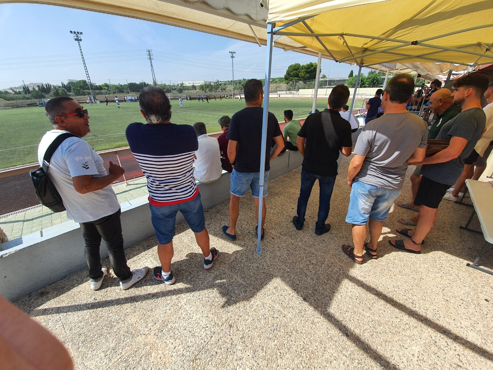 Alicante City FC fans supporting their team