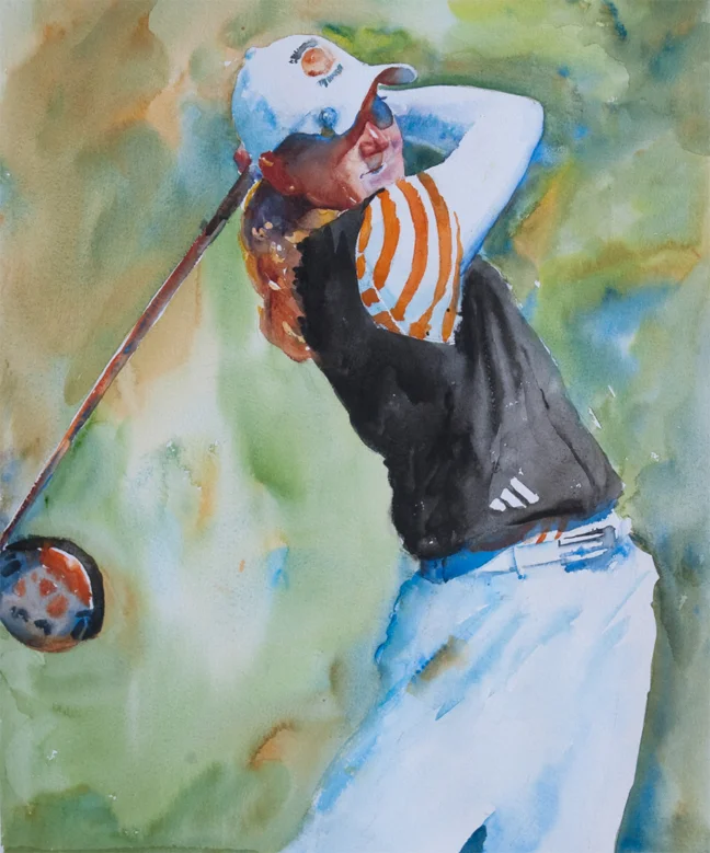 Golf Illustration