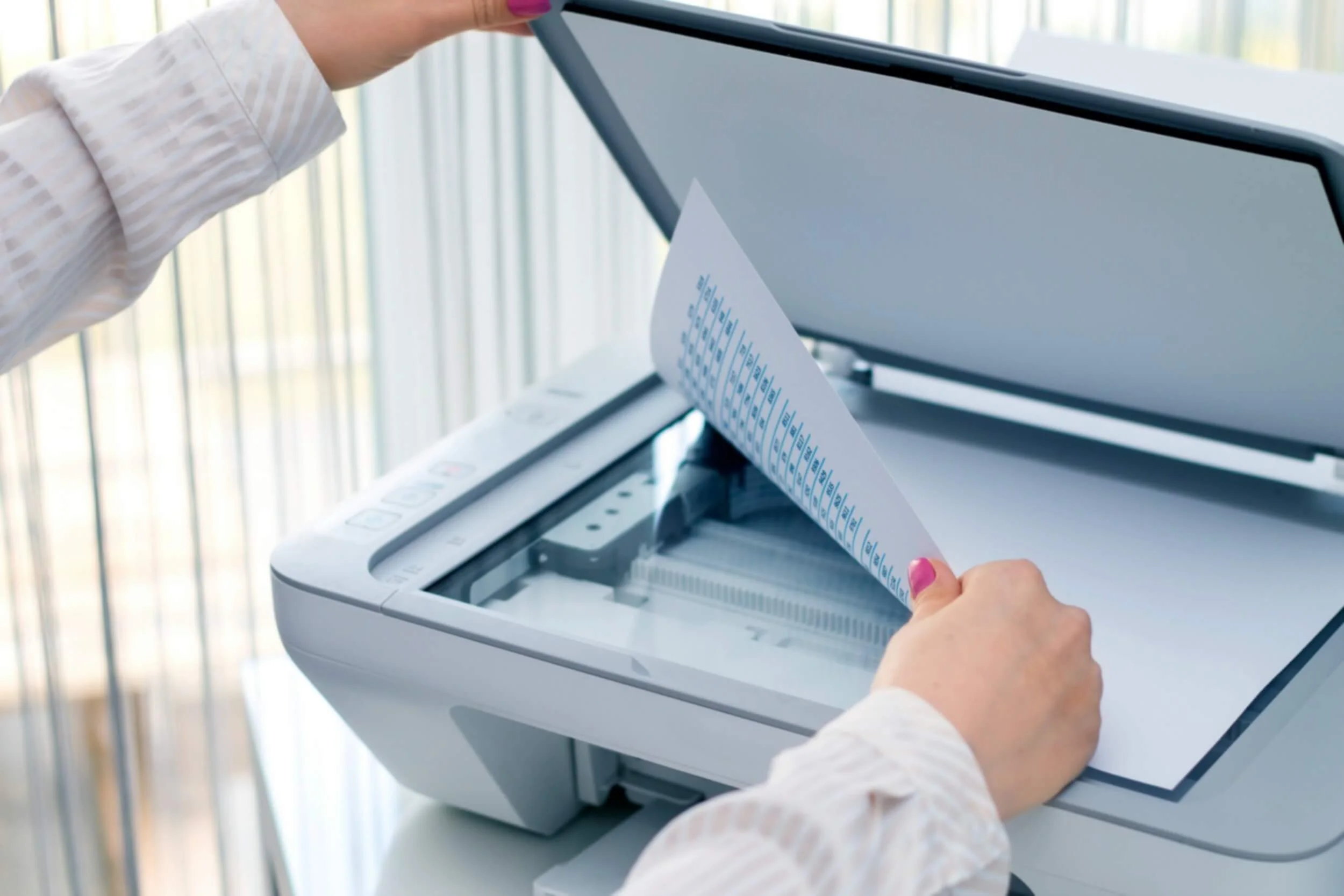 With a click of a button you can use Microsoft Access to scan in documents to store on your server and retrieve easily again from within your database. 