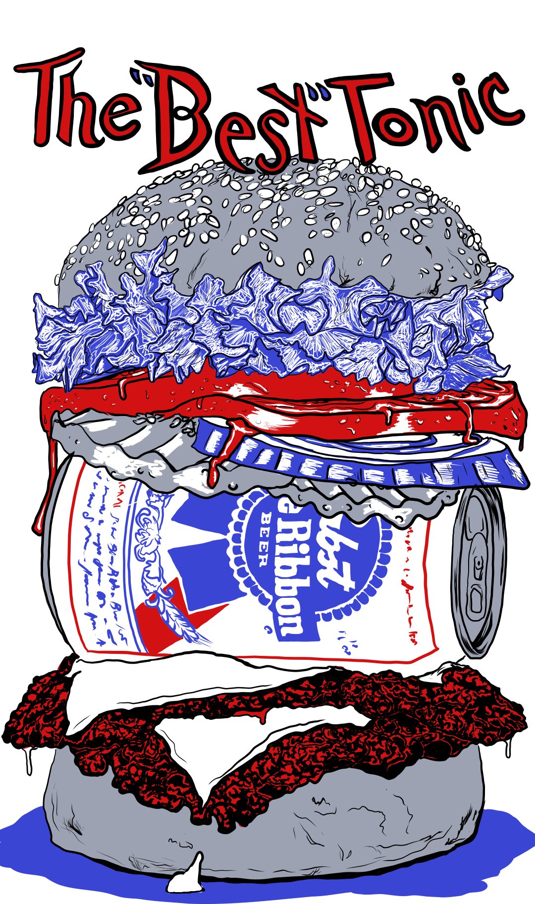 Pabst Blue Ribbon Art Can Submission