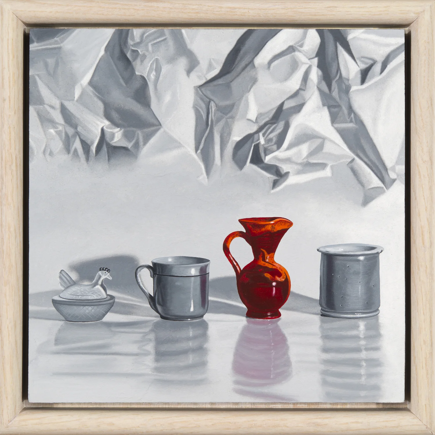 Red Vase