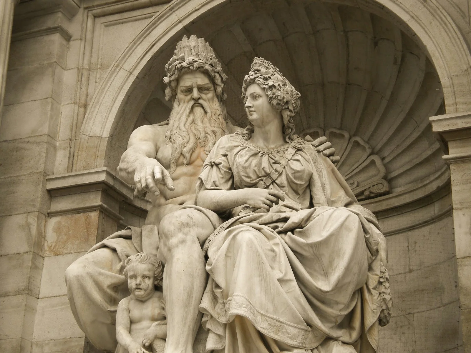 Zeus and Hera, two of the original Olympians!