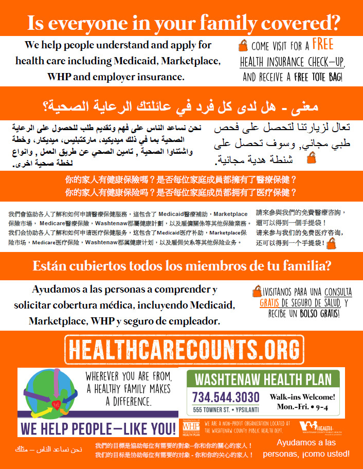 Are You Covered? Multiple Languages — Healthcare Counts!