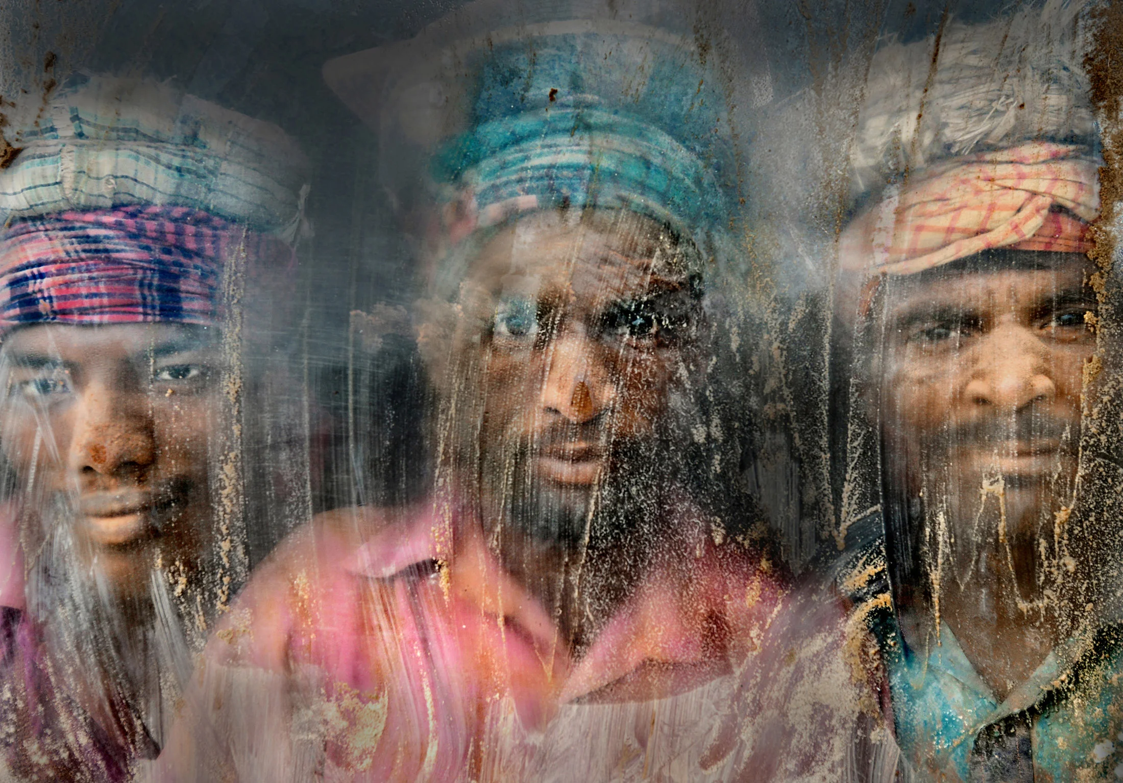 Faisal Azim, Gravel Workmen , Chittagong, Bangladesh, 2015