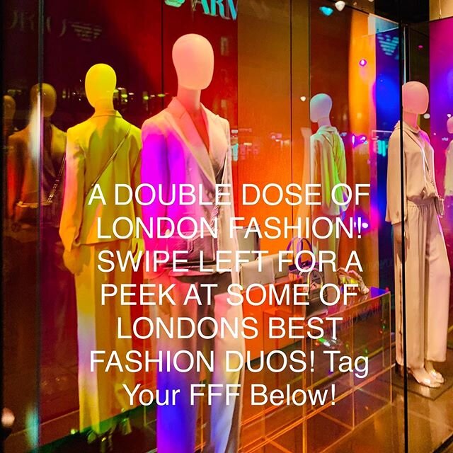 To a time before #socialdistancing Who is your FFF (Favorite Fashion Friend) and Why? Tag em below; we&rsquo;d love to feature you both on our website #london #shoreditch #fashionfriends #bestie #streetwear #detectivetailcoat #tailcoattimes