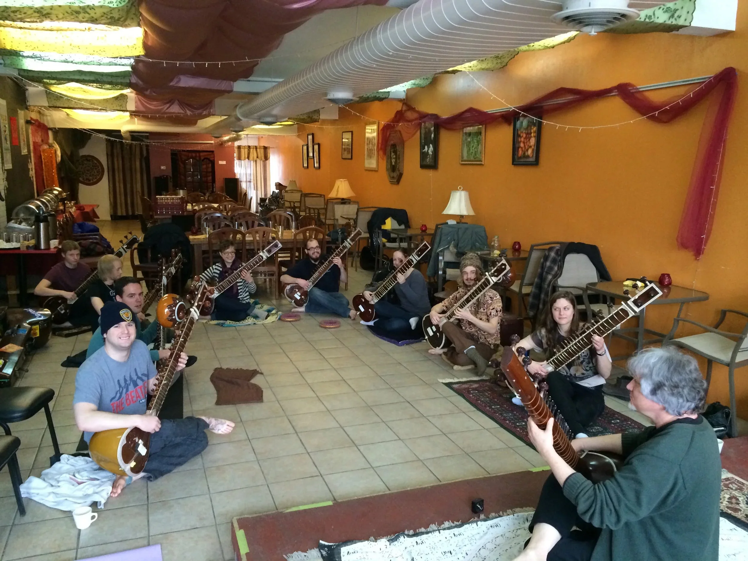 David and Students