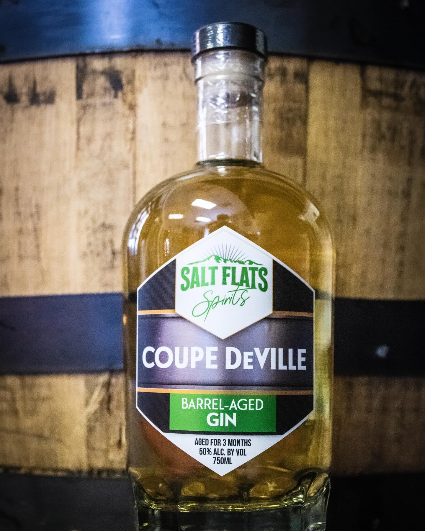 Did you know that our Coupe DeVille Gin is stored in bourbon barrels for three months? Resulting in a delightful infusion of bourbon-like notes of oak and vanilla along with delicate botanical flavors and citrus.

Our Coupe Deville Gin is more than a