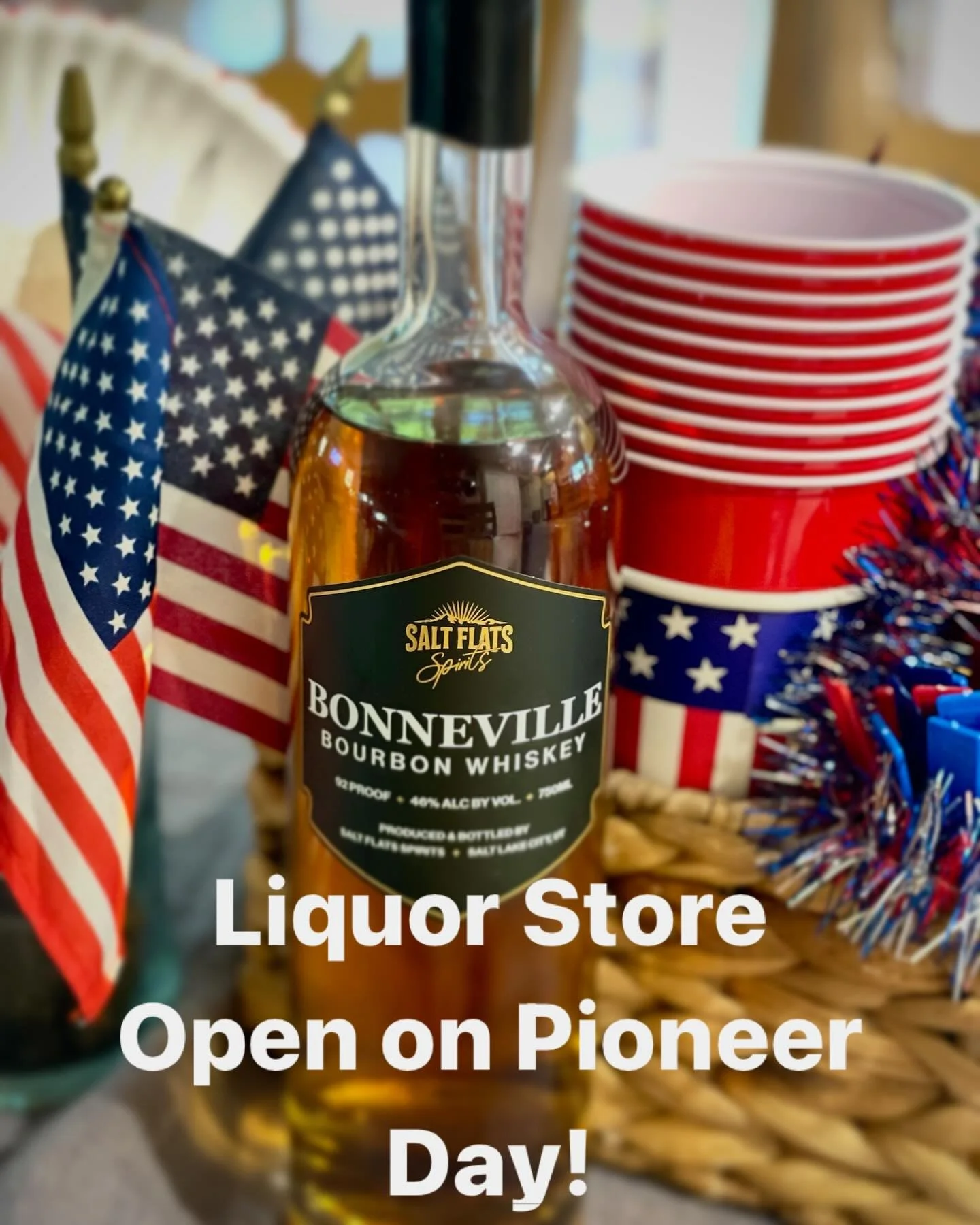 State Liquor Stores will be closed on 7/24 but we will be open normal hours. Come see us for any of your beer or liquor necessities!
