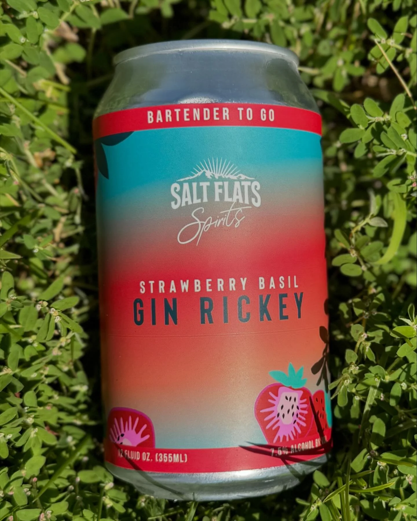 ‼️NEW PRODUCT ALERT‼️ We are proud to announce our new Strawberry Basil Gin Rickey! This highly refreshing cocktail is the perfect accompaniment to these hot summer days. We brought in Fresh Strawberries and Basil and combined them with our GT Gin to