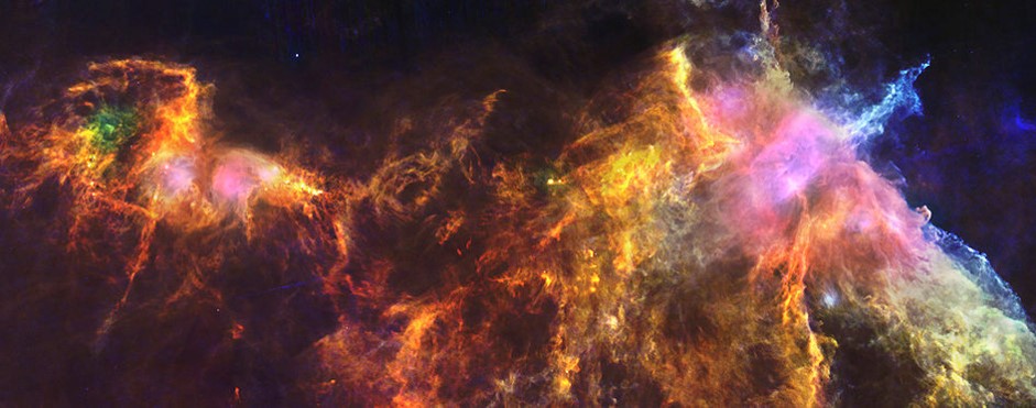 Image credit: ESA/Herschel/PACS, SPIRE/N. Schneider, Ph. André, V. Könyves (CEA Saclay, France) for the 'Gould Belt survey' Key Programme