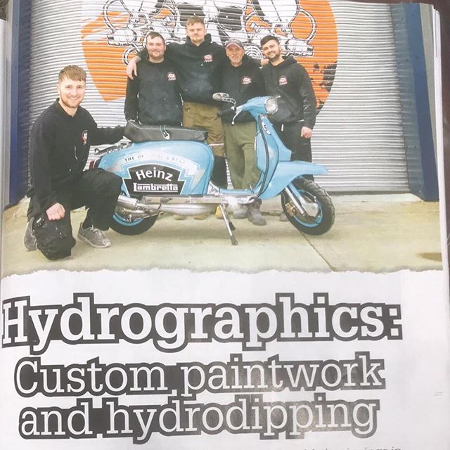 Check out our feature in this months scootering magazine🛵