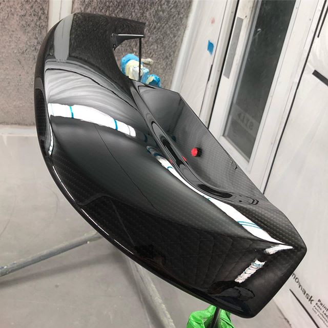 Gun finish on this mk6 ST spoiler