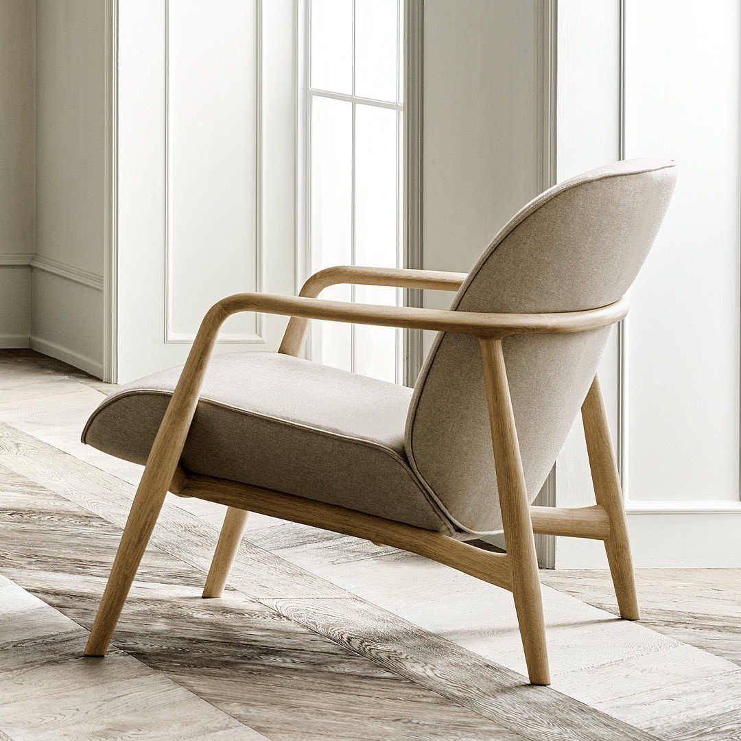 I am happy to introduce Bowie- our latest design. While creating this project we were heavily influenced by classical modern Danish seating. The solid wood structure embraces the soft upholstered seat and backrest. Bowie also incorporates certain det
