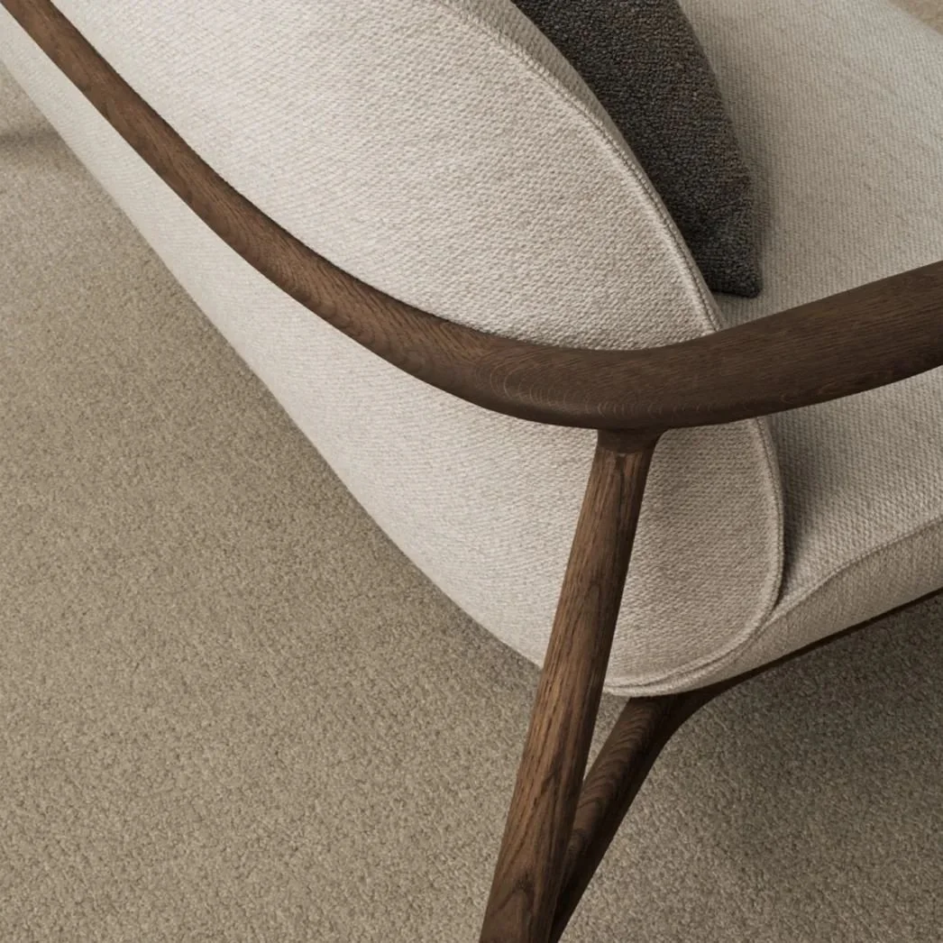 A detail from the new Bowie sofa that we designed for @boliacom . 

#boliacom #bolia#skrivo #woodworking #woodfurniture #oakfurniture #wooddetails #sofadesign #danishdesign #scandinaviandesign #sofa #upholstery
